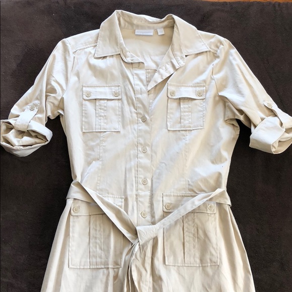 New York & Company Dresses & Skirts - Khaki New York & Company Shirt dress 😍🔥